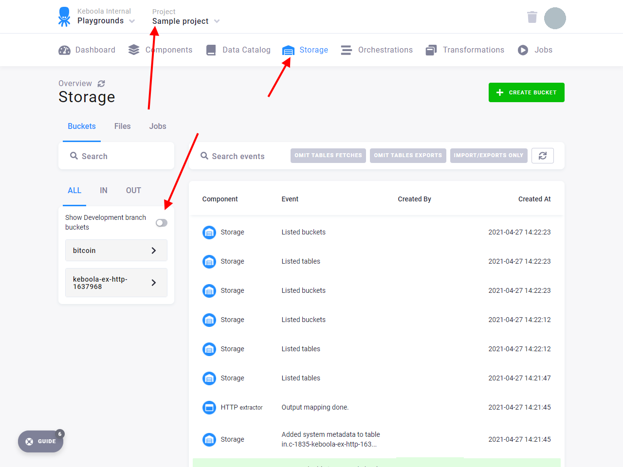 Storage explorer in production
